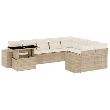 Garten sofagarnitur poly-rattan