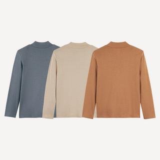 La Redoute Collections 3er Pack Rollkragen Unterziehshirts  