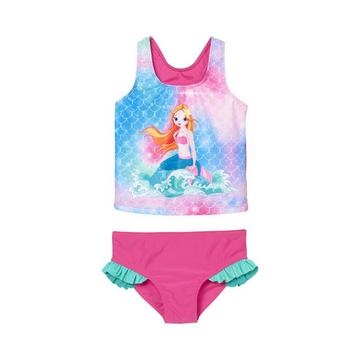 costume da bagno 2 pezzi per bambina con protezione uv  mermaid