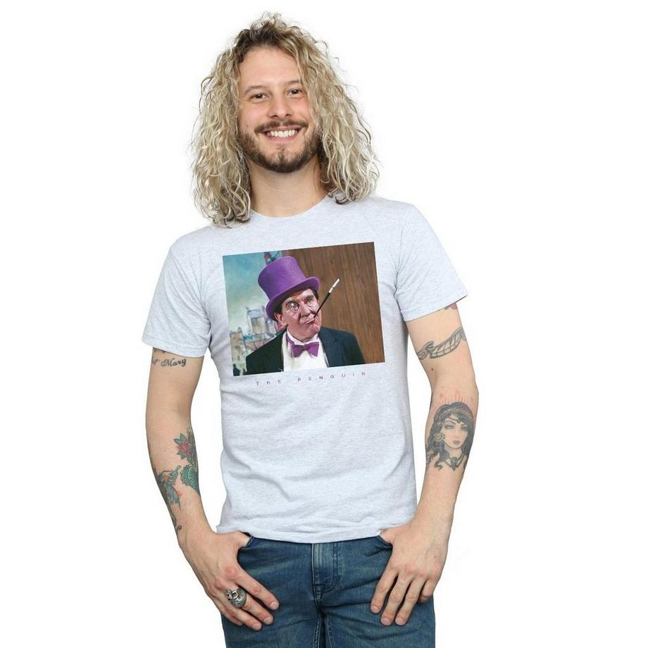 DC COMICS Batman The Penguin T-Shirt Stampa Grafica  