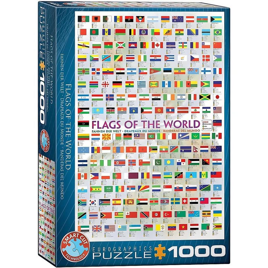 Eurographics  Eurographics Drapeaux du monde (1000) 