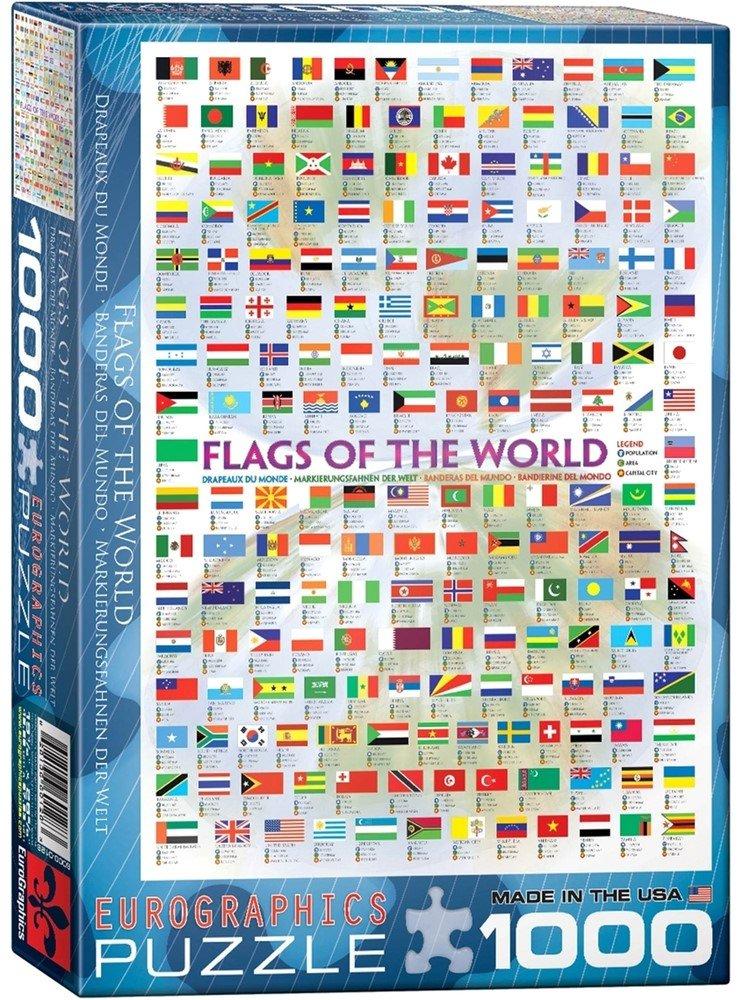 Eurographics  Eurographics Drapeaux du monde (1000) 