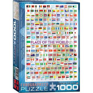 Eurographics  Eurographics Drapeaux du monde (1000) 