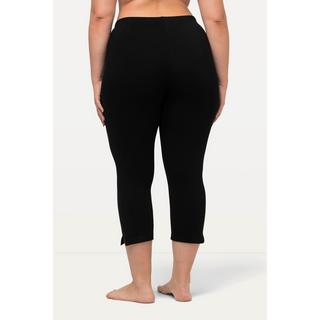 Ulla Popken  Pantalon corsaire longueur 7/8, taille élastique - jusqu'au 68/70 