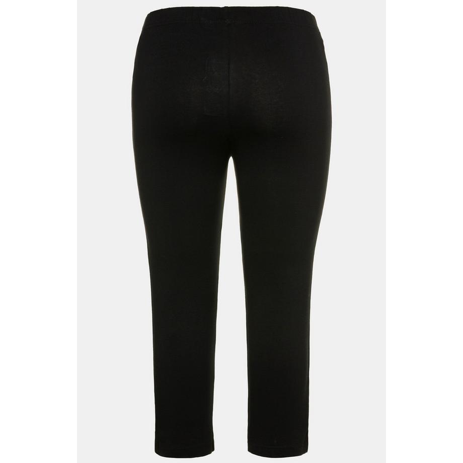 Ulla Popken Pantalon Capri Longueur 7/8 Taille Élastique  