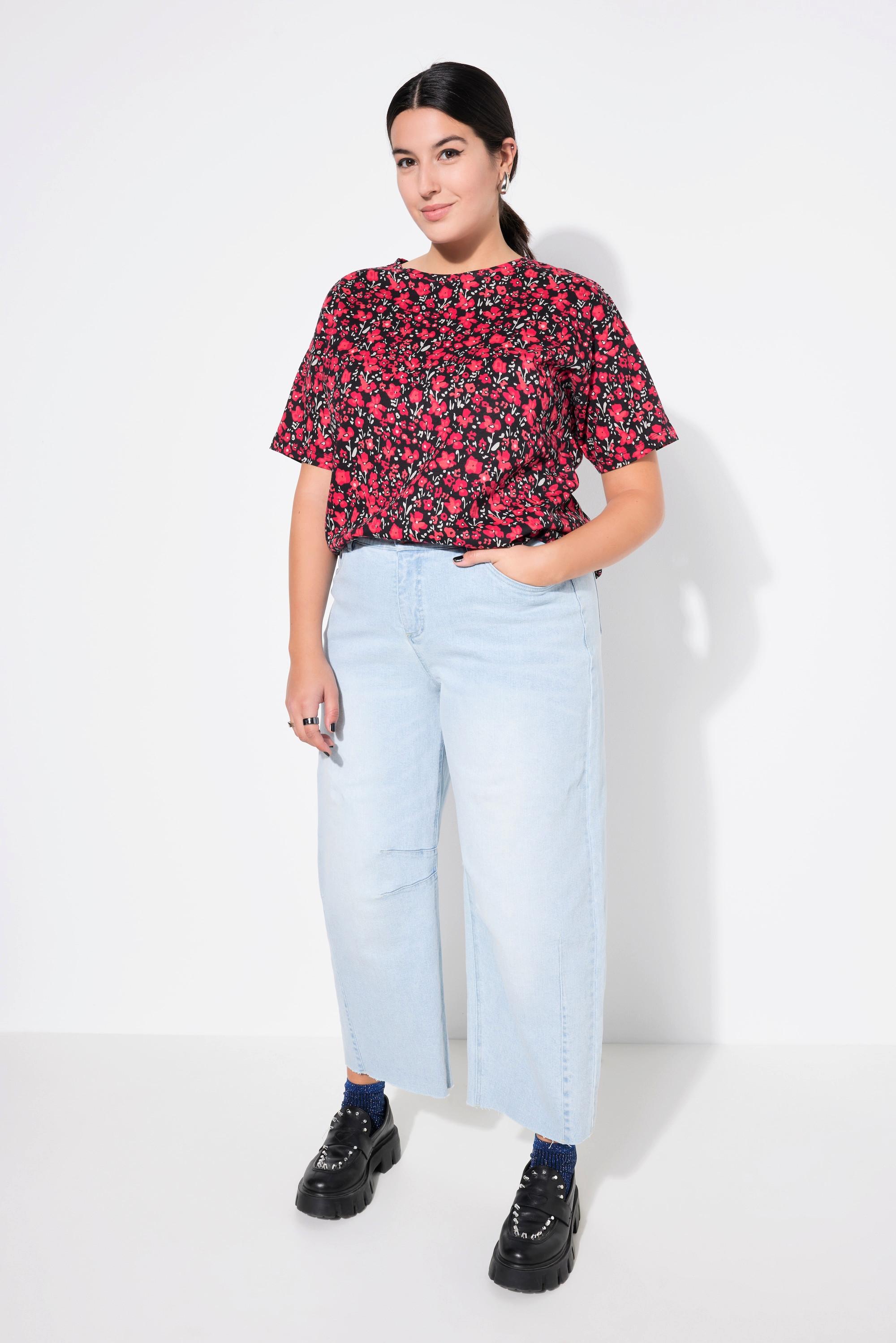 Studio Untold  Barrel-Jeans, Ballon-Legs, High Waist, 5-Pocket 