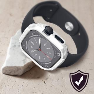 Avizar  Cover Apple Watch fibra carbonio bianco 