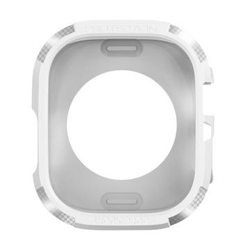 Coque Apple Watch Fibre Carbone Blanc