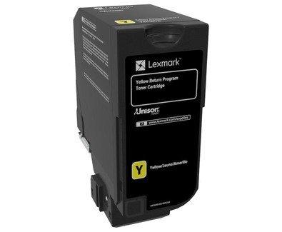 Lexmark  74C20Y0 cartuccia toner 1 pz Originale Giallo 