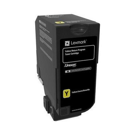 Lexmark  74C20Y0 cartuccia toner 1 pz Originale Giallo 