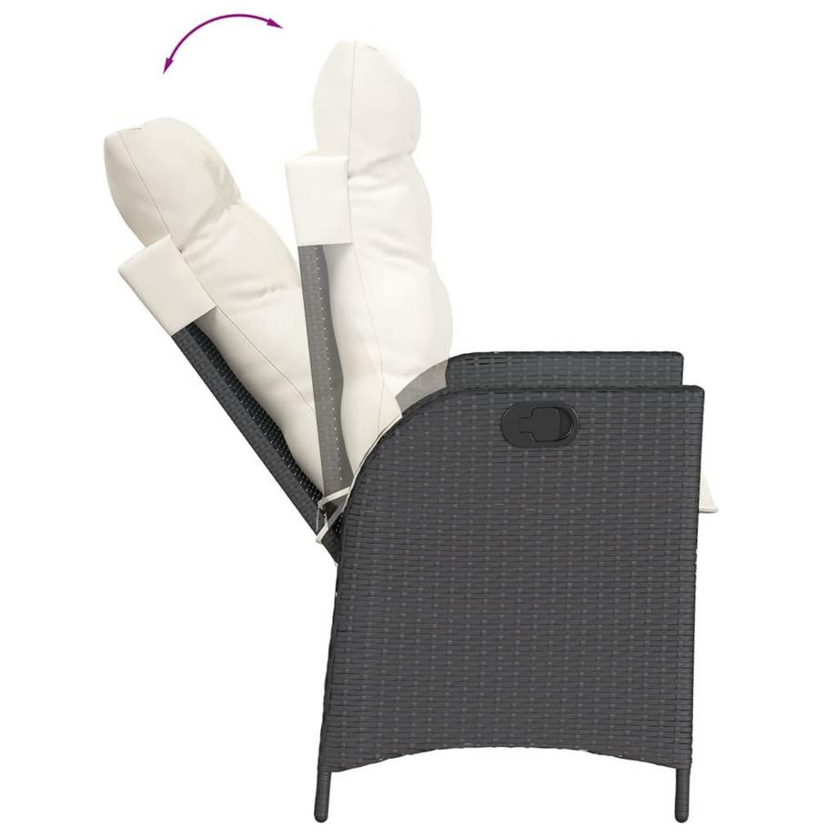 VidaXL Garten essgruppe poly-rattan  
