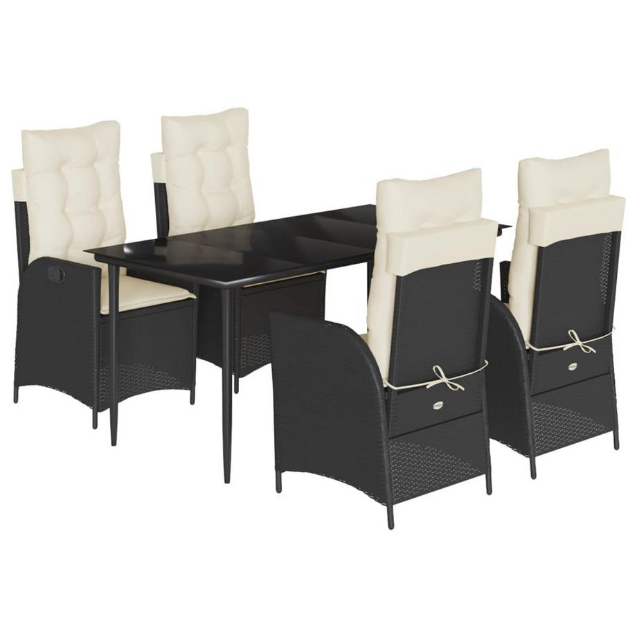 Garten essgruppe poly-rattan