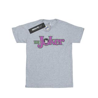 DC COMICS  The Joker Crackle Logo TShirt 