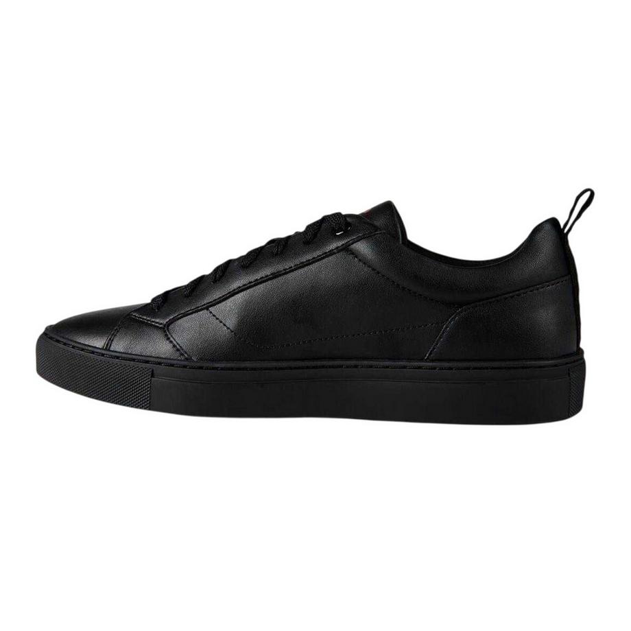 HUGO Leder Sneaker Niedrig Geschnitten  