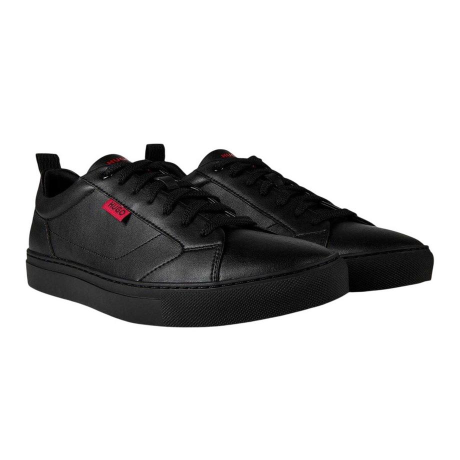 HUGO Leder Sneaker Niedrig Geschnitten  