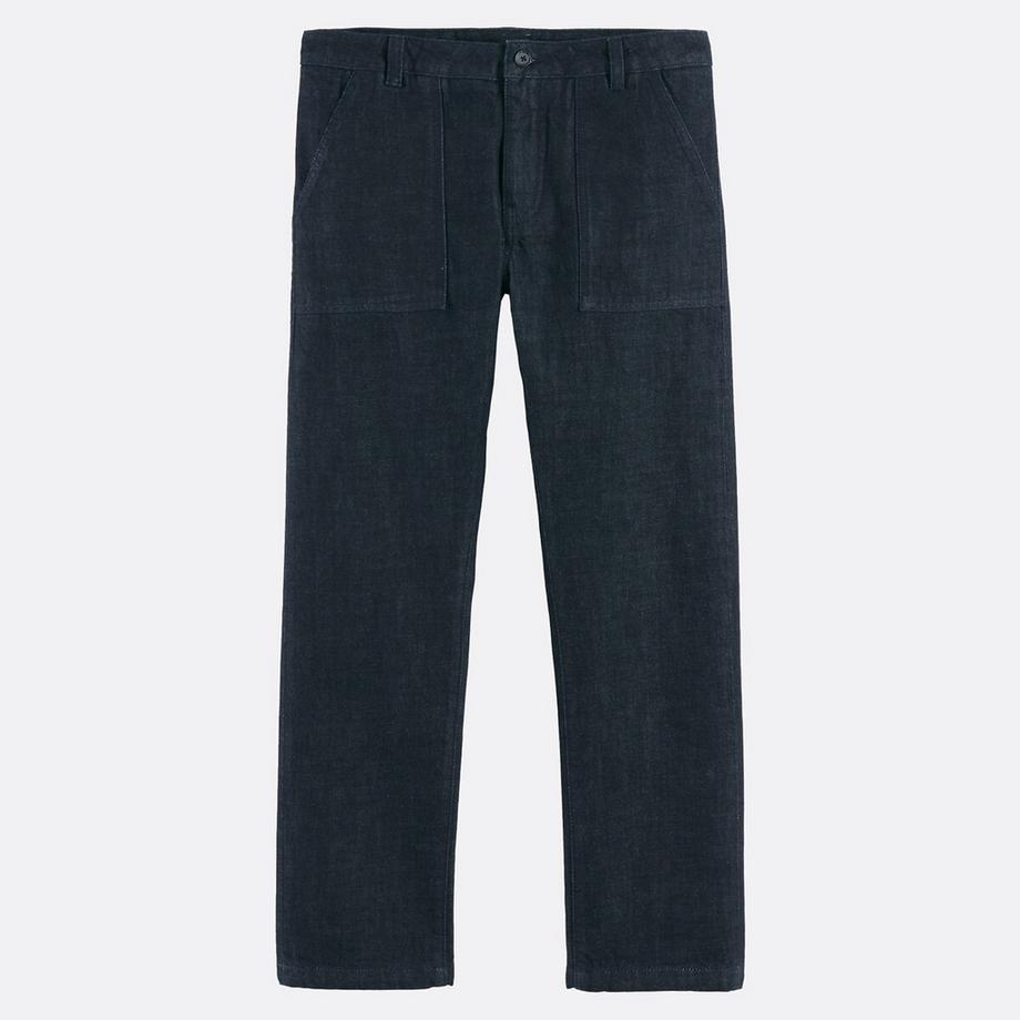 La Redoute Collections Zimmermann Raw Denim Straight Leg Jeans  