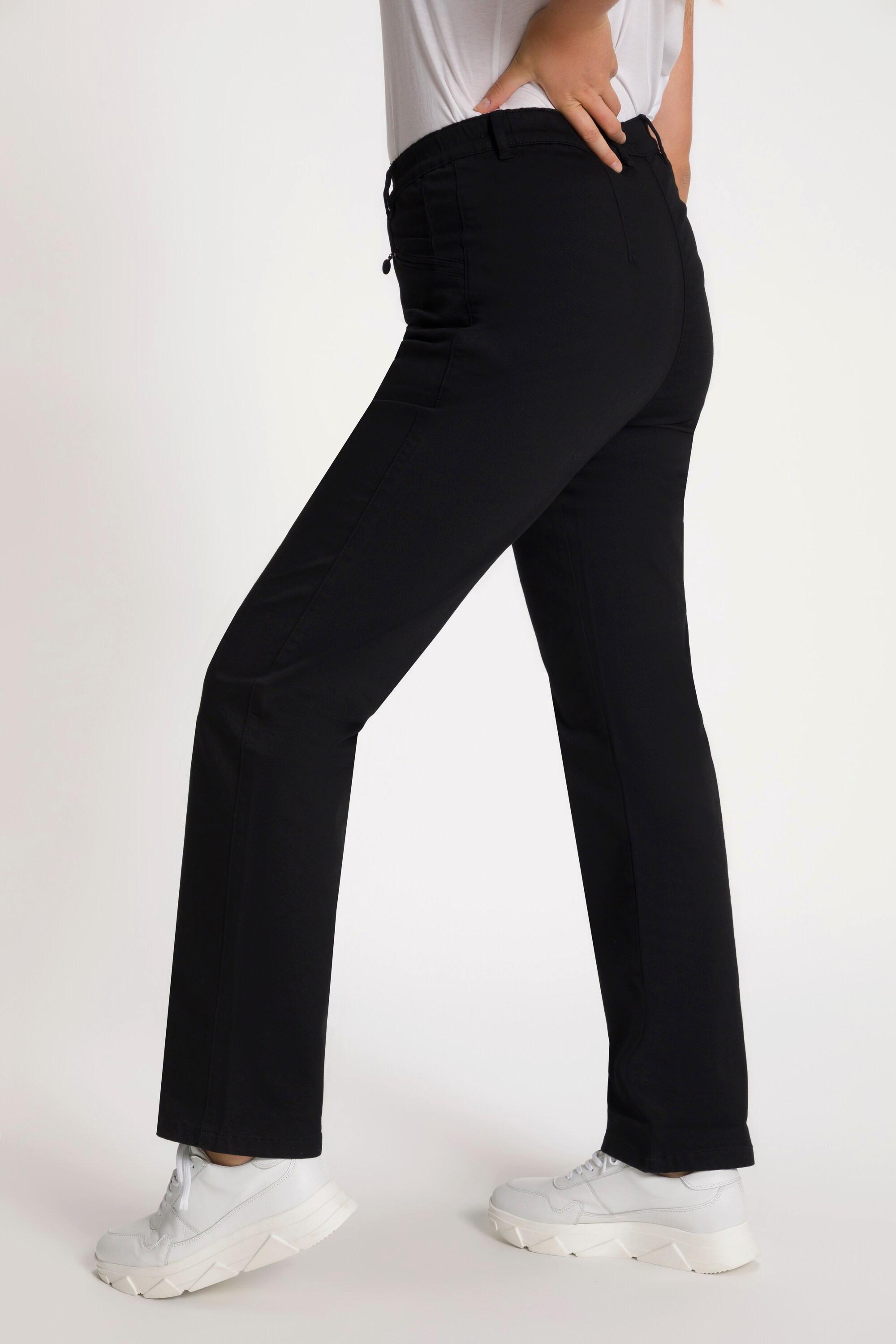 Ulla Popken Mony Basic Stretchhose Tapered Leg  