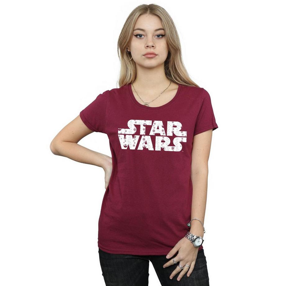 STAR WARS Star Wars Christmas Logo T-Shirt  
