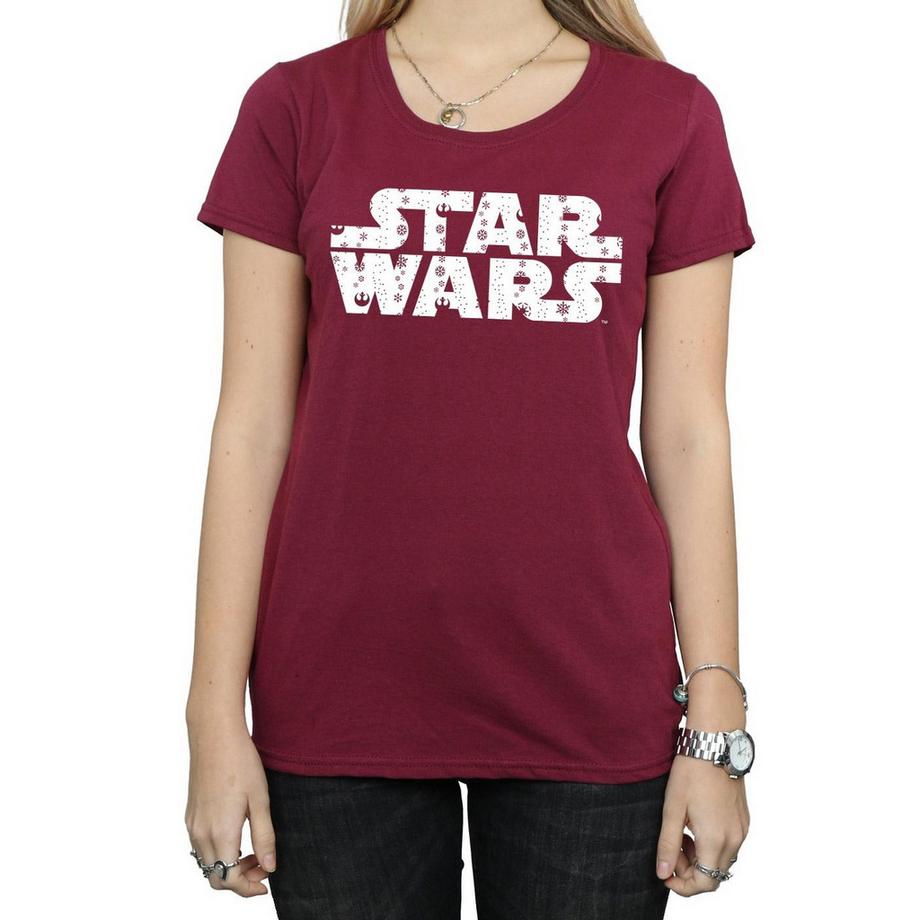 STAR WARS Star Wars Christmas Logo T-Shirt  