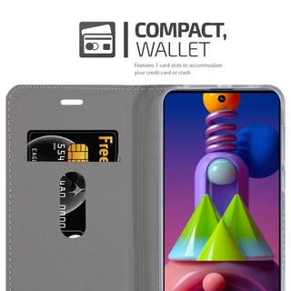 Cadorabo  Housse compatible avec Samsung Galaxy M51 - Coque de protection avec fermeture magnétique, fonction de support et compartiment pour carte 