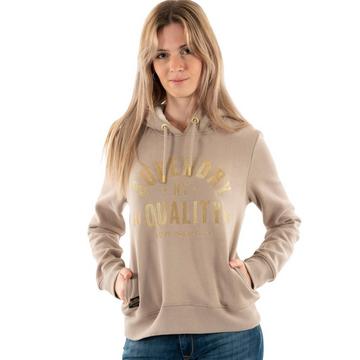 Sweatshirt à capuche femme  Luxe Metallic