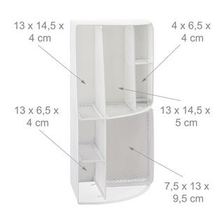 B2X Rangement de bureau blanc  