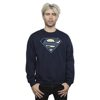DC COMICS Superman Logo Felpa Girocollo  