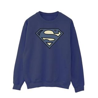 DC COMICS Superman Logo Felpa Girocollo  