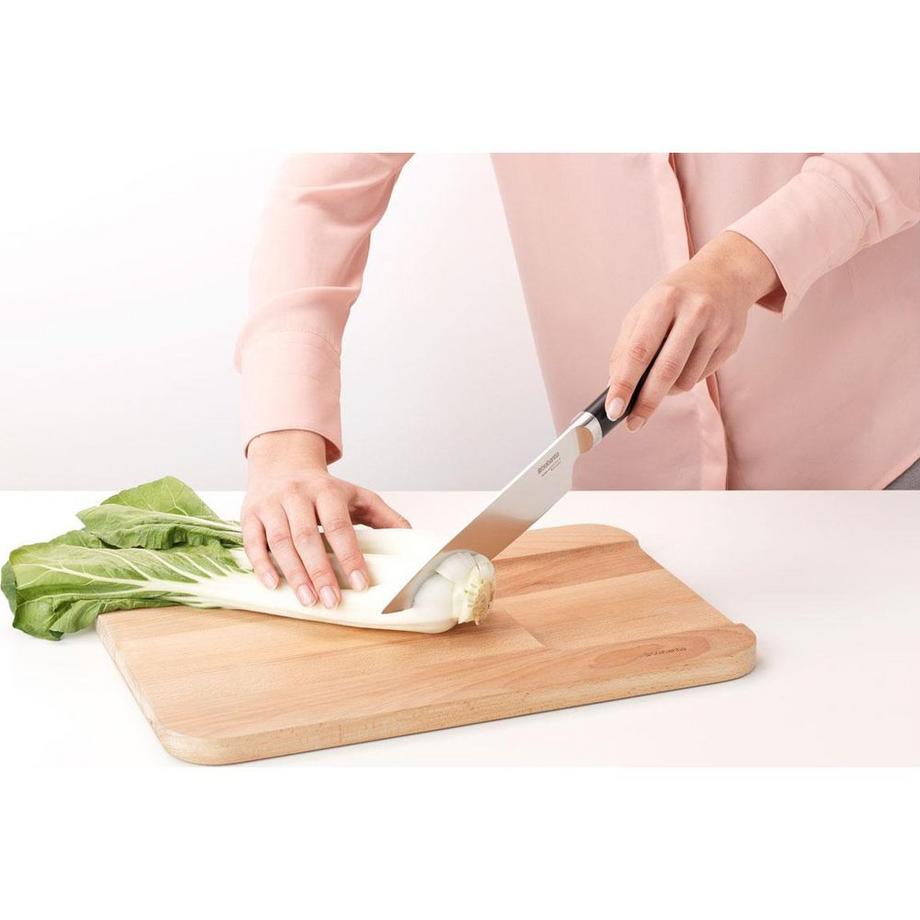 brabantia Kochmesser New Profile Line Schwarz / Silber 19.50cm  