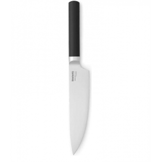 brabantia Kochmesser New Profile Line Schwarz / Silber 19.50cm  