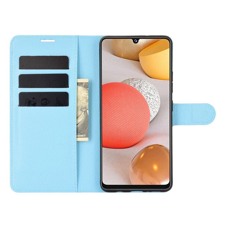 Cover-Discount  Galaxy A42 - Leder Etui Hülle 