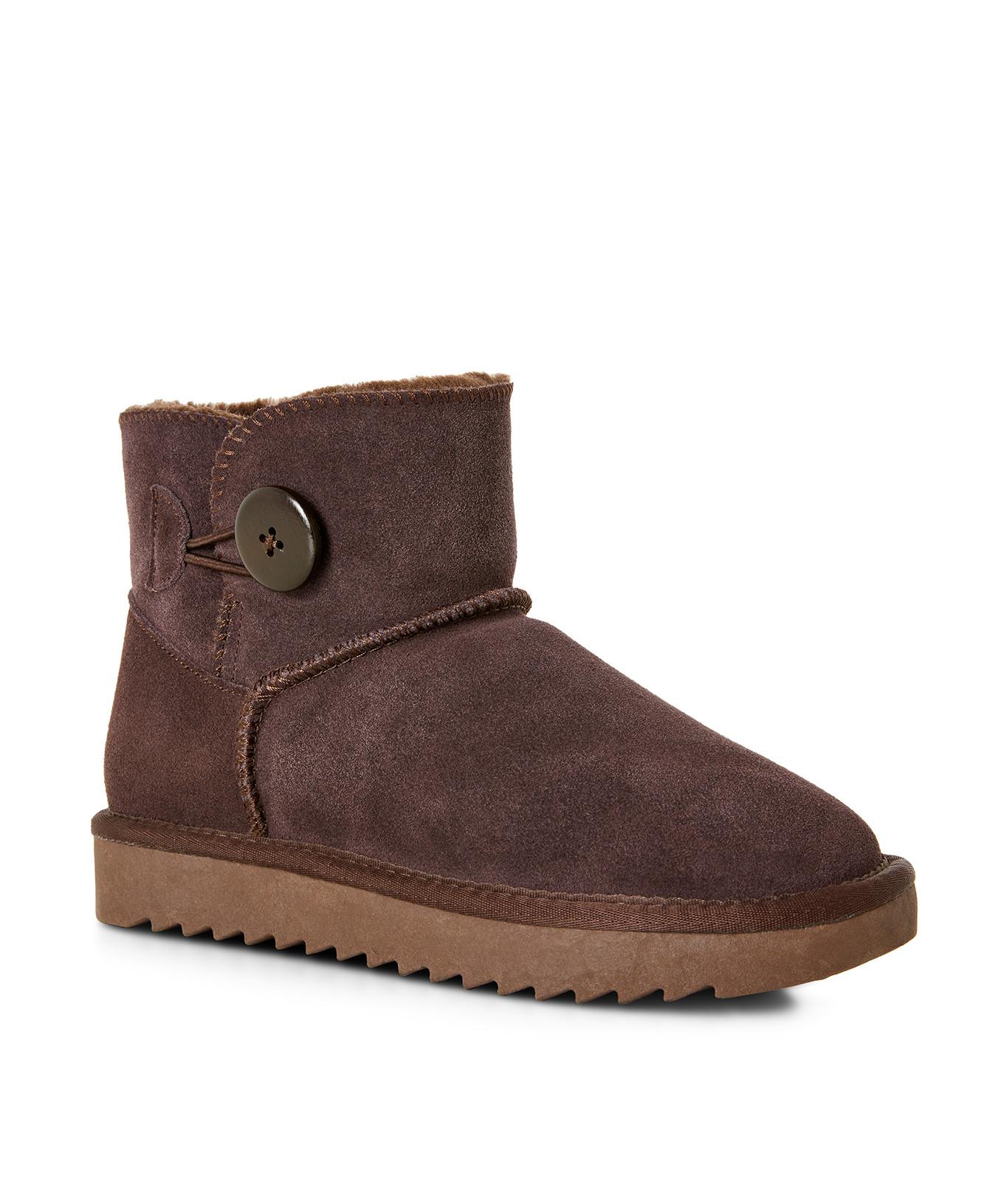 Joe Browns  Wildleder-Stiefeletten mit Knopfleiste 