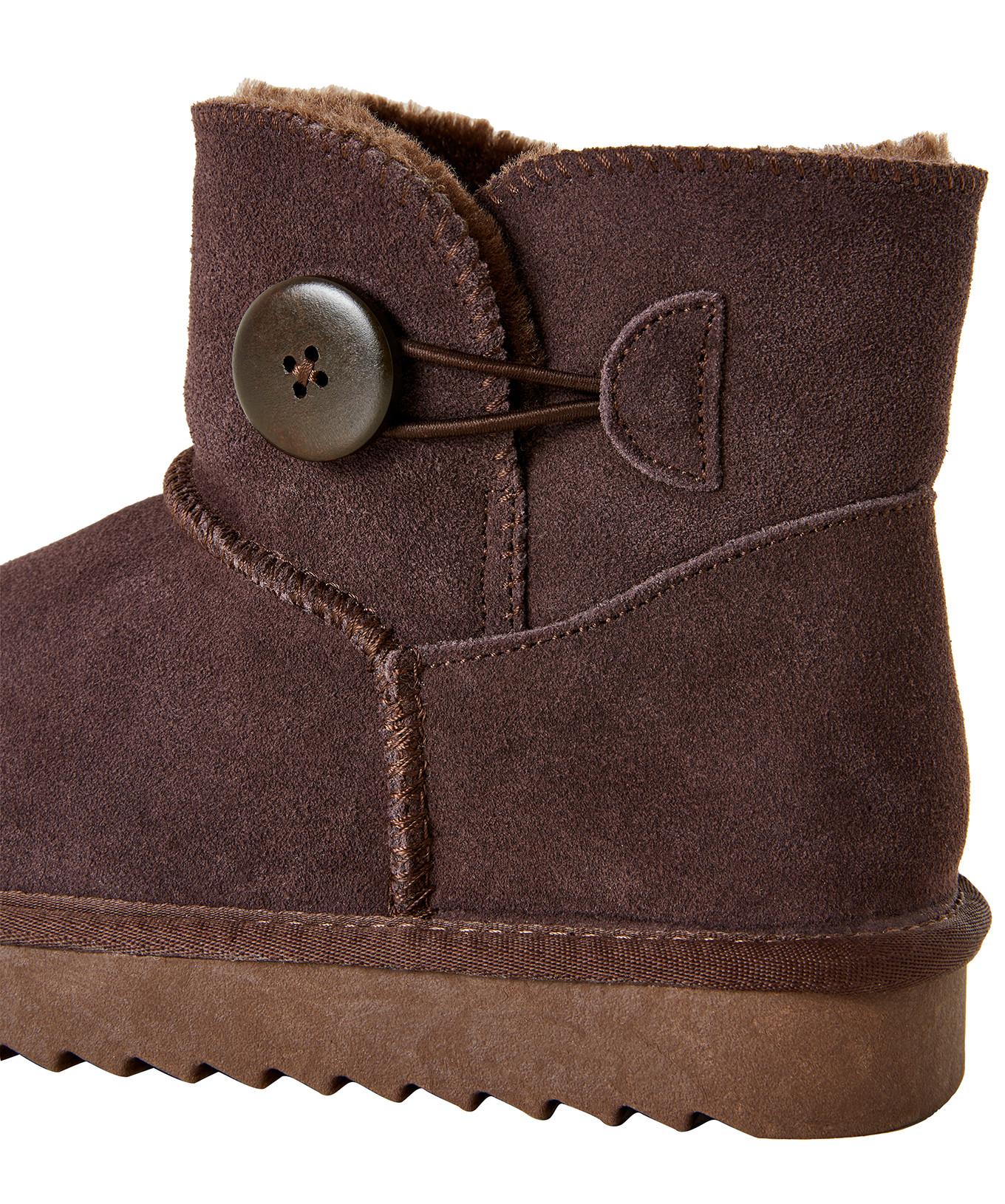 Joe Browns  Wildleder-Stiefeletten mit Knopfleiste 