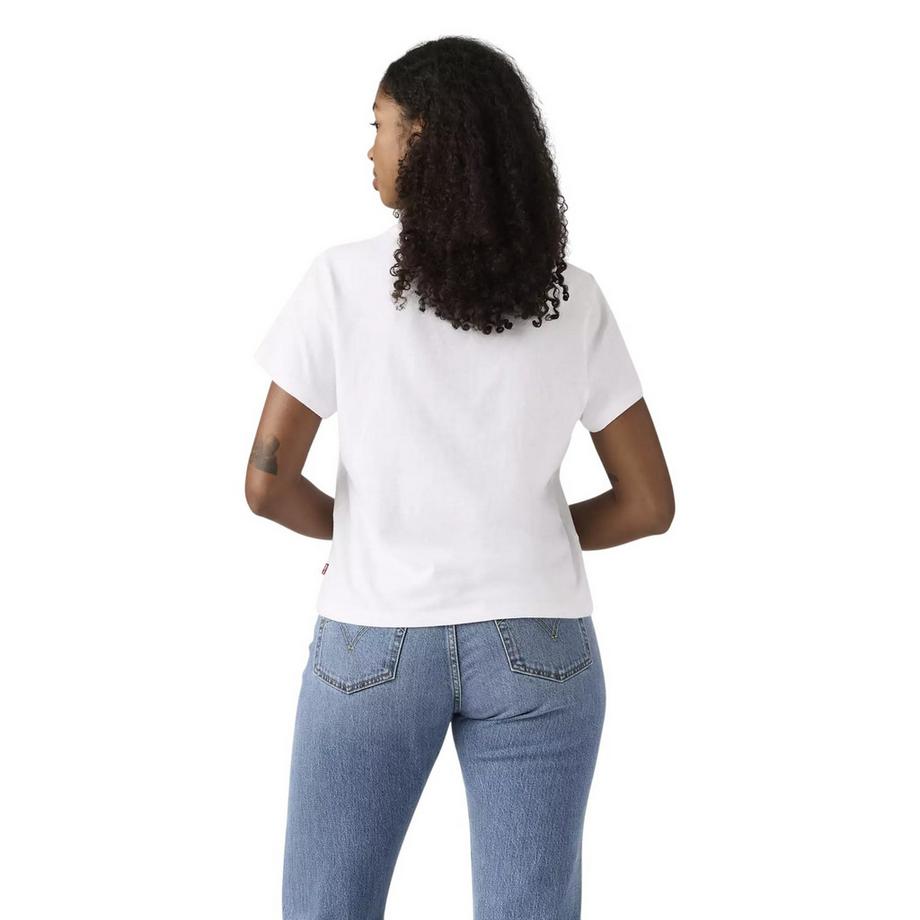 Levis T-Shirt Motif Logo Strass  