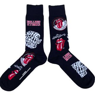 The Rolling Stones Gemusterte Socken  
