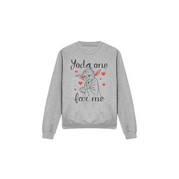 Yoda One For Me Sweatshirt  Valentinstag