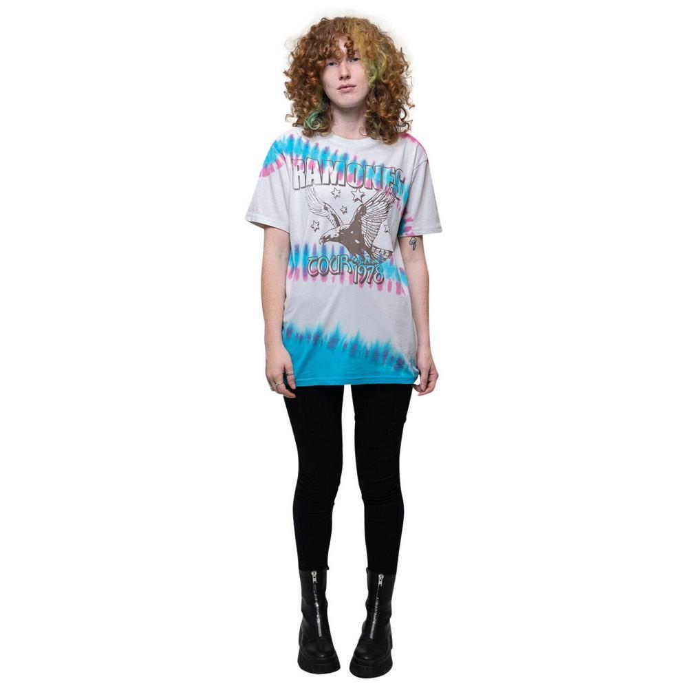 Ramones Tour 1978 Tie Dye T-Shirt  