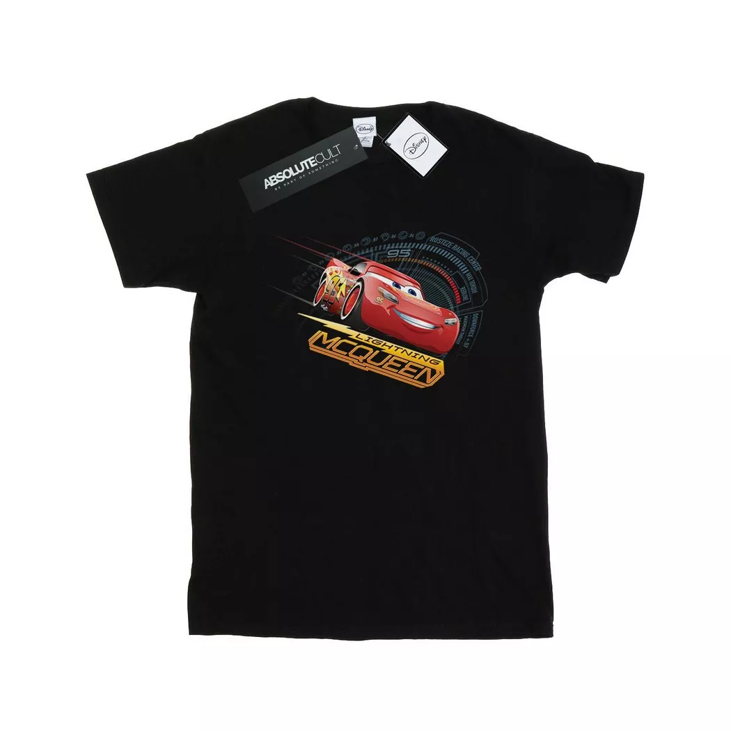 Disney - Cars TShirt, für Damen, Schwarz, Größe S