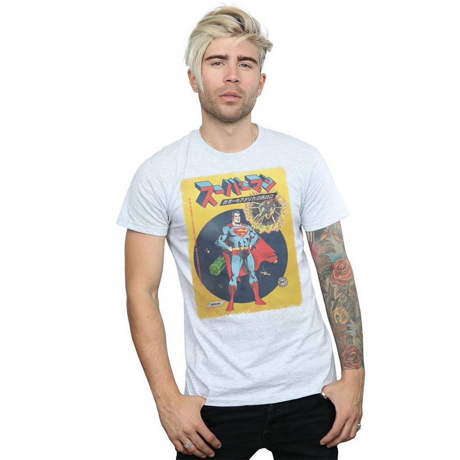 DC COMICS Superman Japanese Comic Cover T-Shirt  