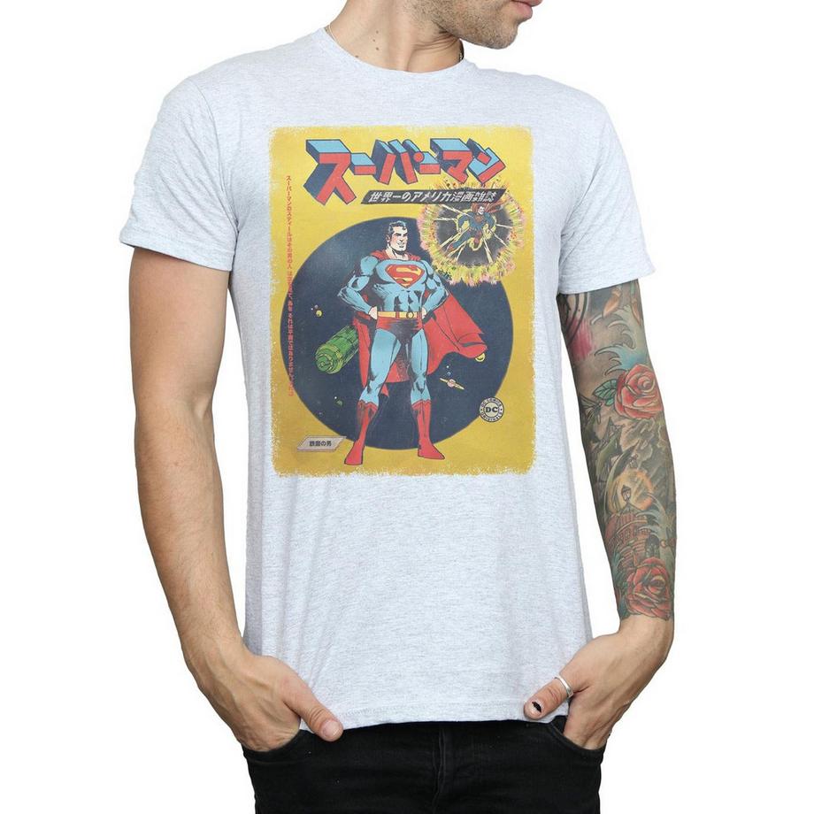 DC COMICS Superman Japanese Comic Cover T-Shirt  