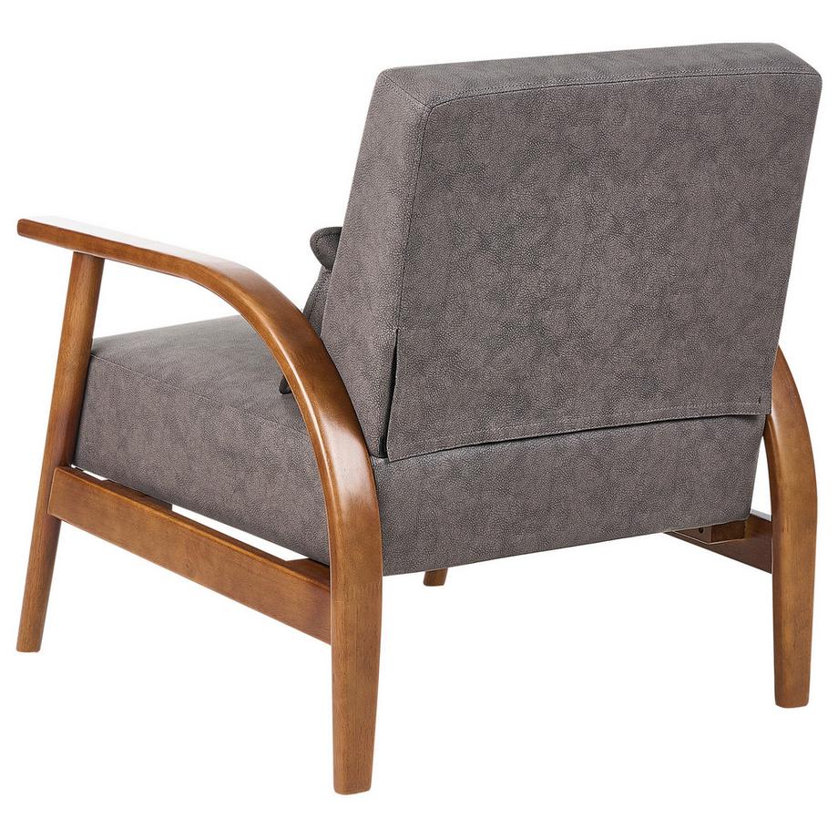 Beliani Sessel aus Kunstleder Retro SKARA  