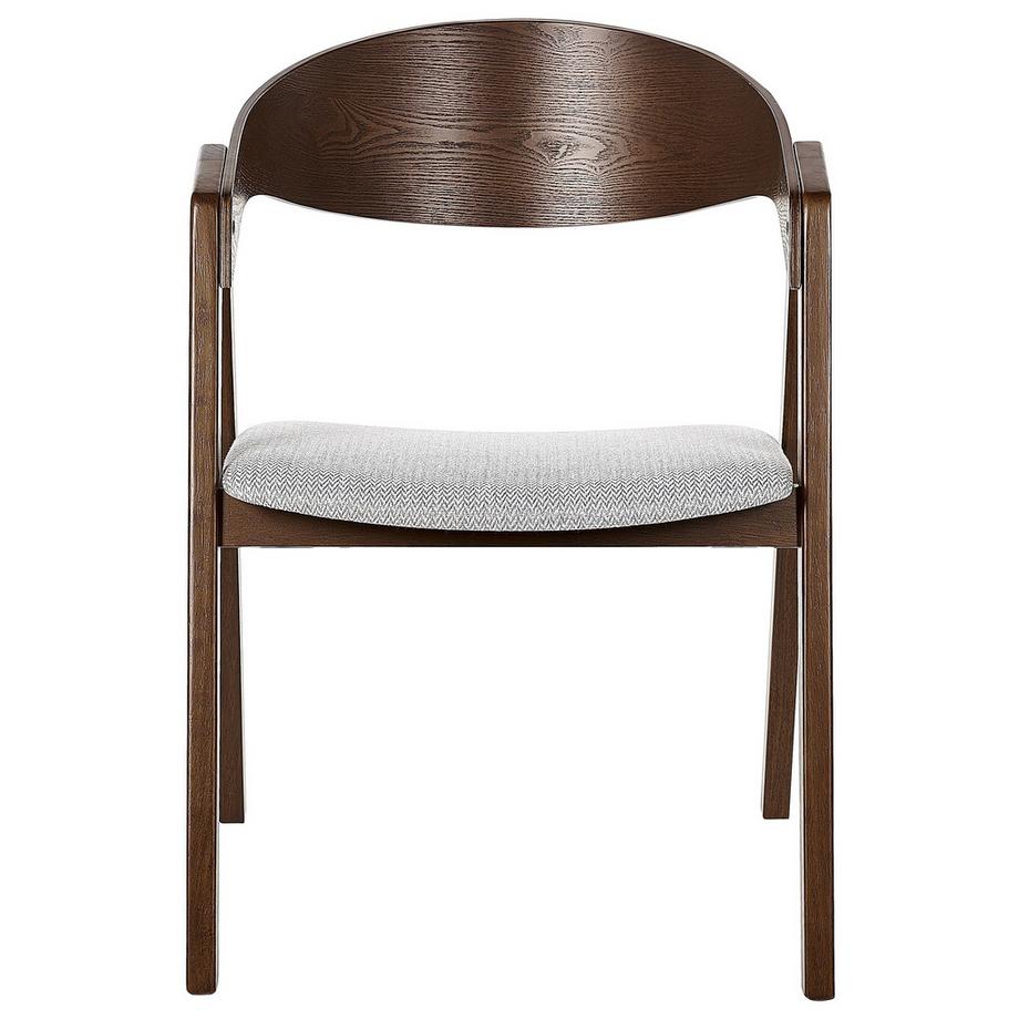 Beliani Set di 2 sedie da pranzo en Legno compensato Retrò YUBA  