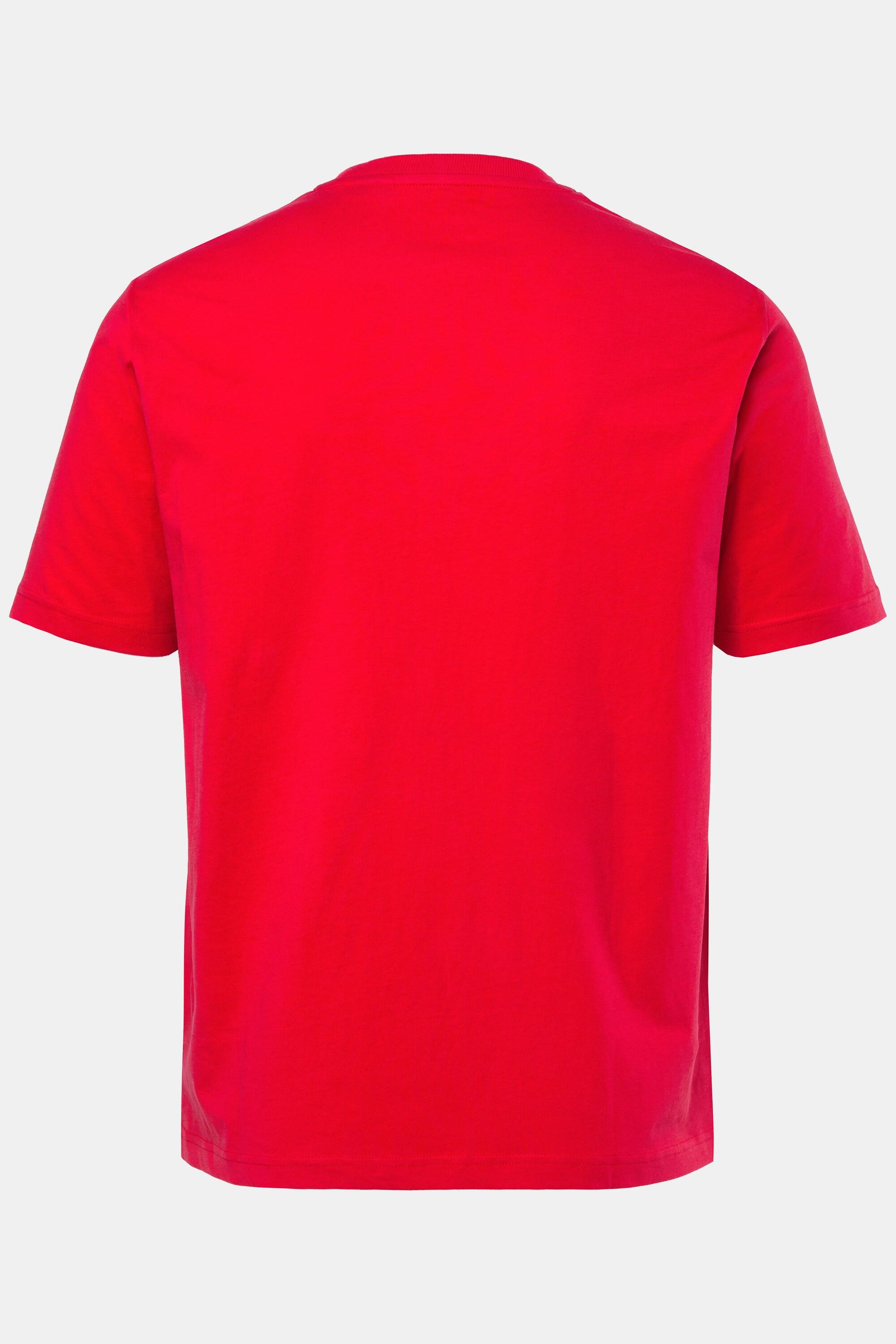 JP1880 Halbarm Brustprint T-Shirt  