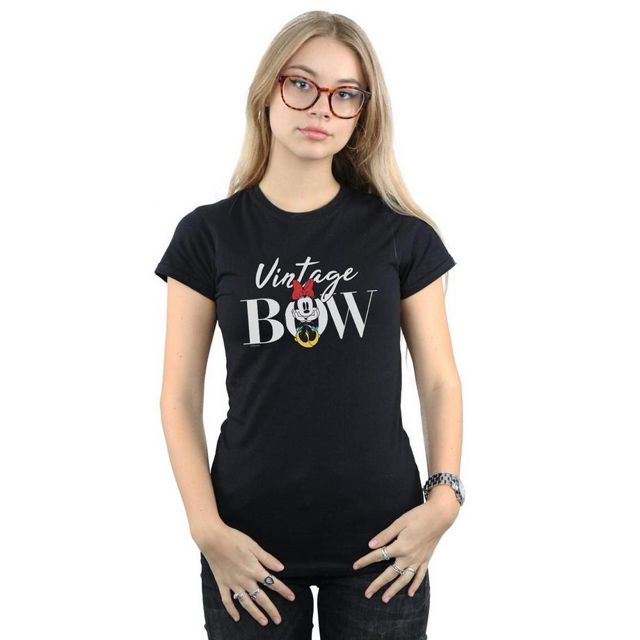 Disney Minnie Mouse Nœud Vintage T-Shirt  