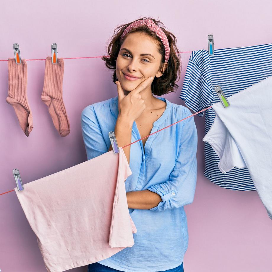 B2X 80 pinces à linge en acier inoxydable  