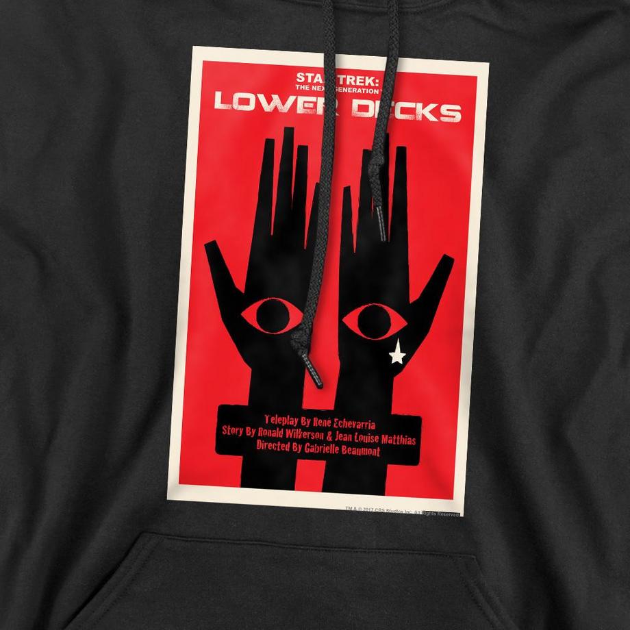Star Trek The Next Generation Stagione 7 Episodio 15 Felpa con Cappuccio  