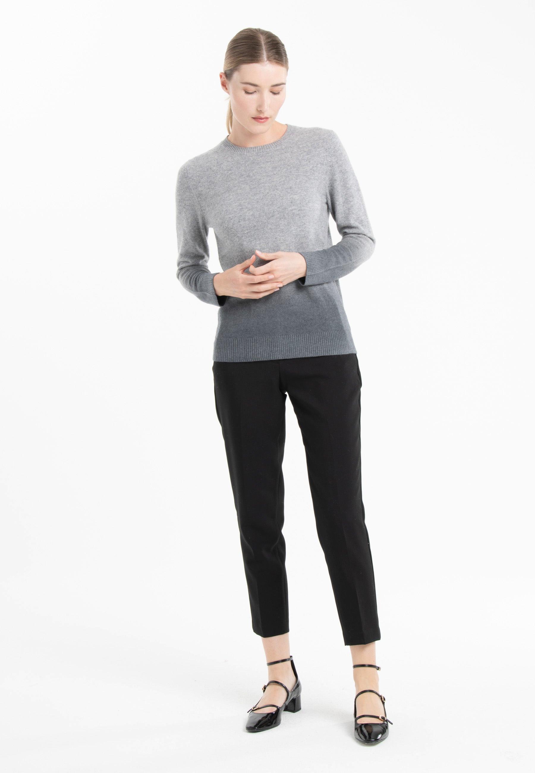 Studio Cashmere8 MIA 8 Pullover Rundhalsausschnitt mit Tie & Dye-Muster  