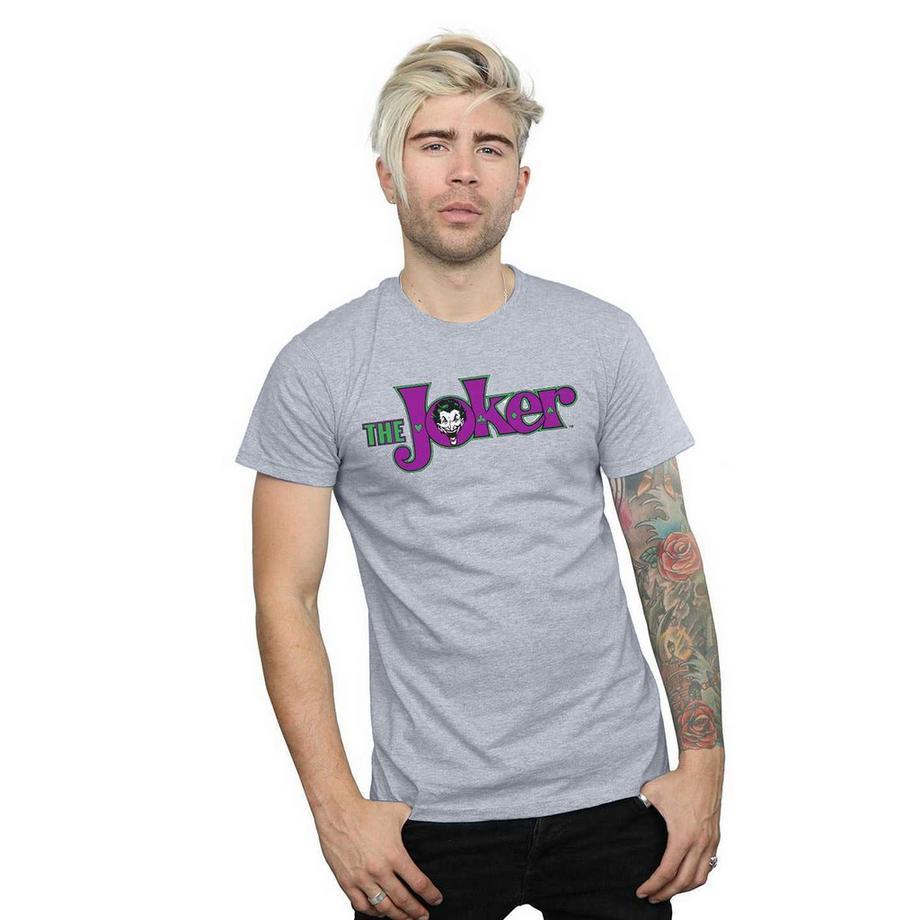 DC COMICS The Joker Logo T-Shirt Manches Courtes  