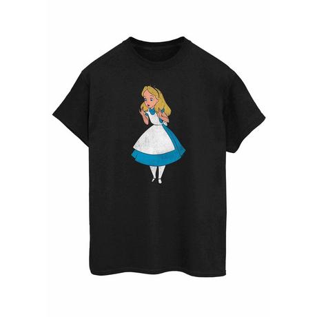 Alice in Wonderland Alice im Wunderland Classic Bedrucktes T-Shirt  