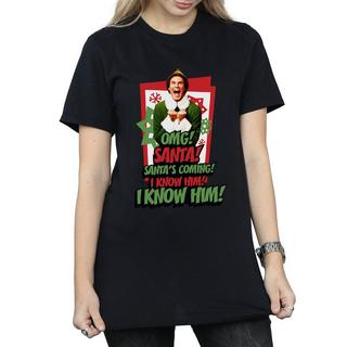 Elf  OMG Santa TShirt 